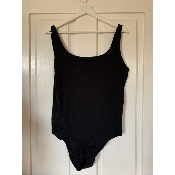 Everlane The Tank Bodysuit (XL - Black) - Picture 3 of 4